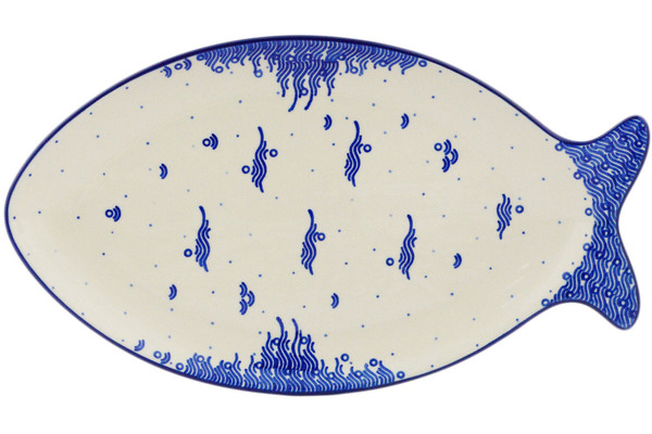 Fish Shaped Platter 14"