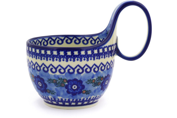 Bowl with Loop-Handle 6"