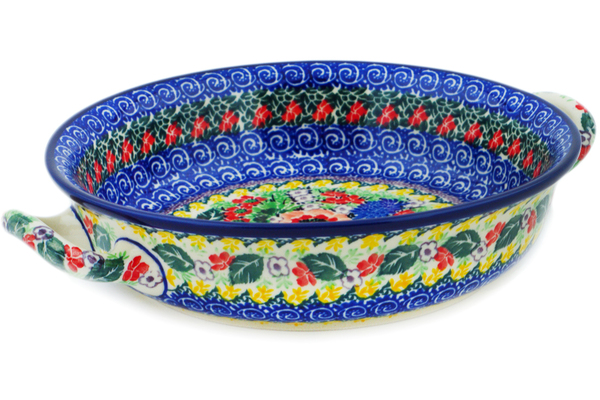 Round Baker with Handles 10"