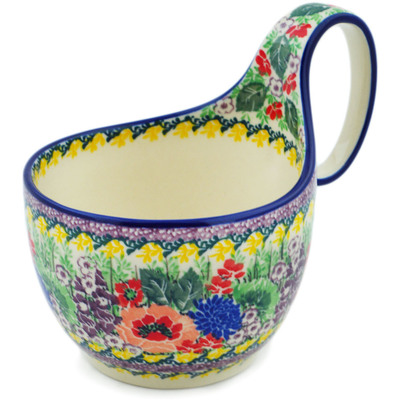 Bowl with Loop-Handle 6"