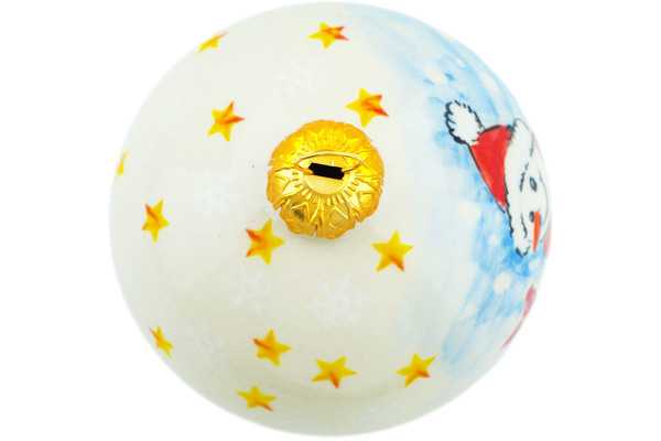 Christmas Ball Ornament 4"