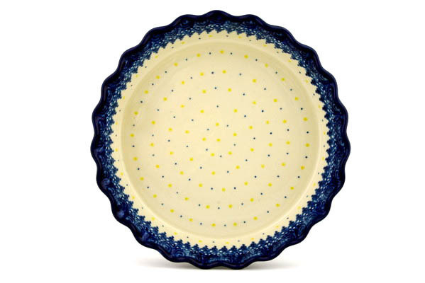 Fluted Pie Dish 10"
