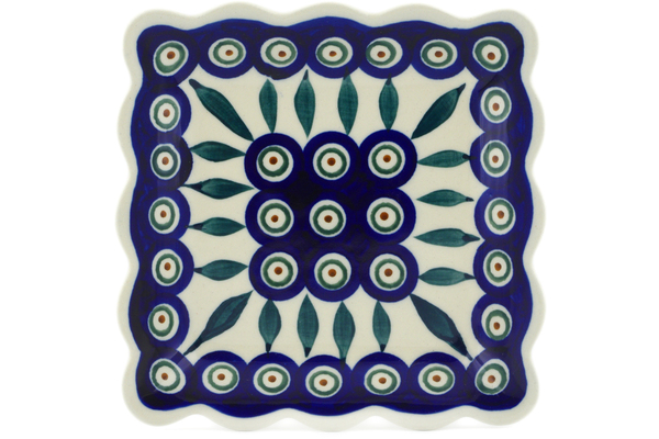 Scalloped Platter 6"