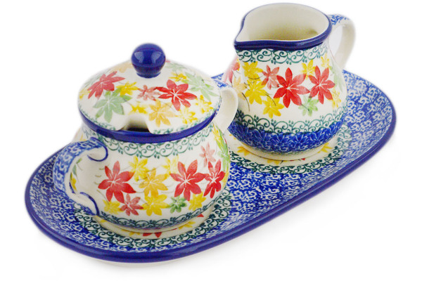 Sugar and Creamer Set 10"
