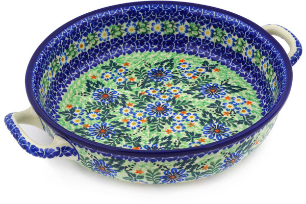 Round Baker with Handles 10-inch