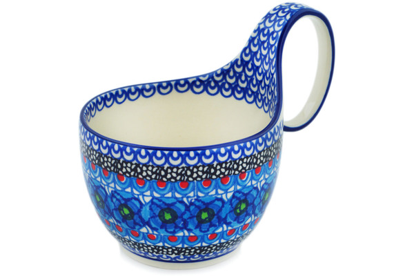 Bowl with Loop-Handle 6"