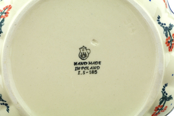 Scalloped Fluted Bowl 8"