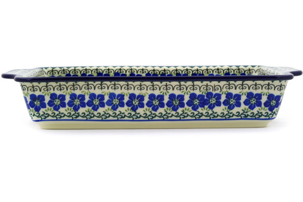 Rectangular Baker with Handles 15"