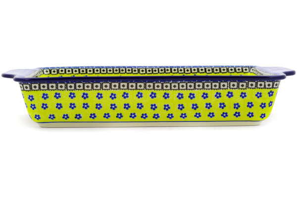 Rectangular Baker with Handles 15"