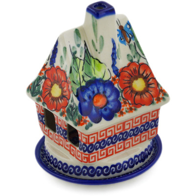 House Shaped Candle Holder 5"