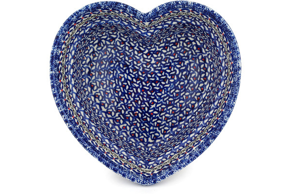Heart Shaped Bowl 9"