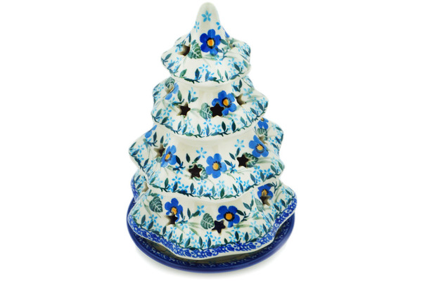 Christmas Tree Candle Holder 8"