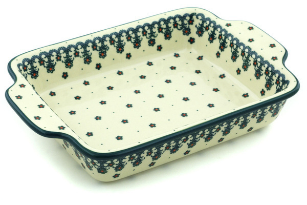 Rectangular Baker with Handles 11"