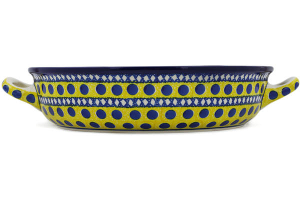 Round Baker with Handles 10-inch