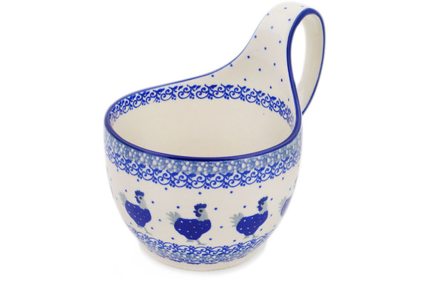 Bowl with Loop-Handle 6"