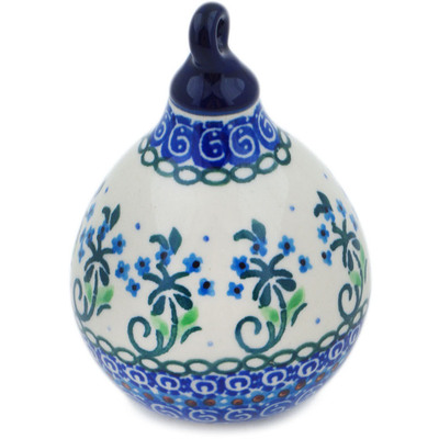 Christmas Ball Ornament 4"