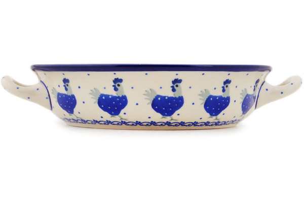 Round Baker with Handles 8"