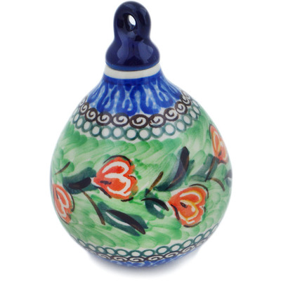 Christmas Ball Ornament 4"