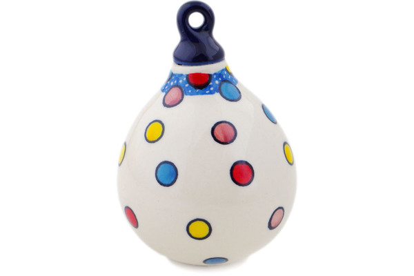 Christmas Ball Ornament 4"