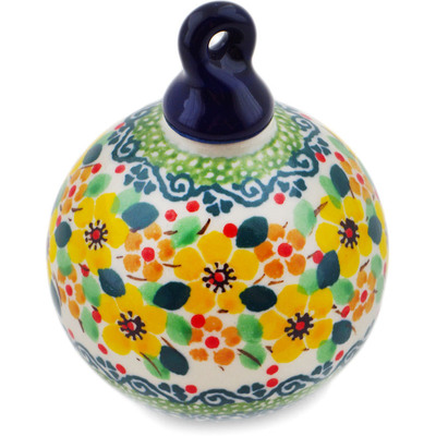 Christmas Ball Ornament 4"