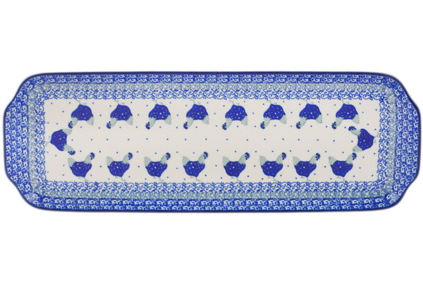 Platter with Handles 16"