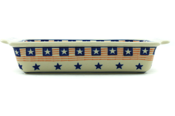 Rectangular Baker with Handles 11"