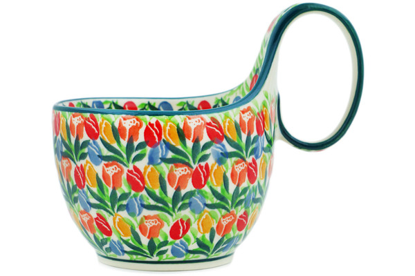 Bowl with Loop-Handle 6"