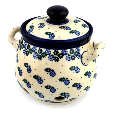 Garlic and Onion Jar 7"