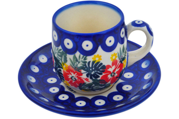 Espresso cup with saucer