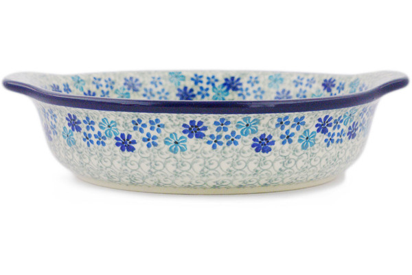 Round Baker with Handles 9"