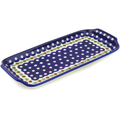 Platter with Handles 13"