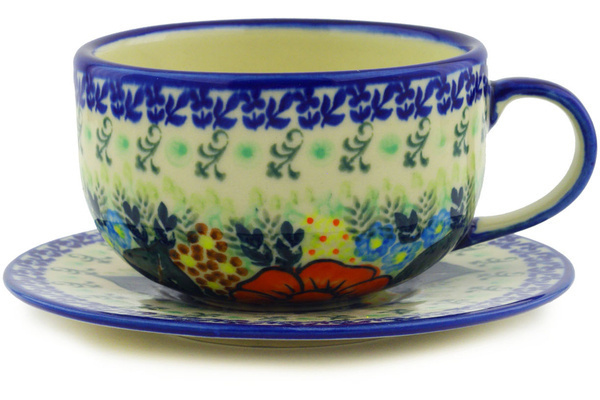 Cup with Saucer 17 oz