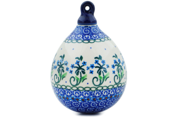 Christmas Ball Ornament 4"