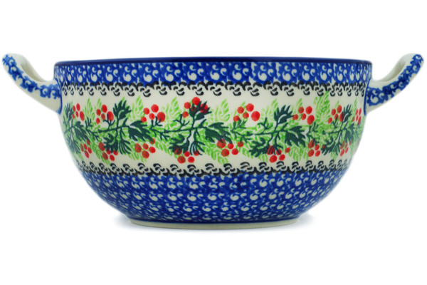 Bowl with Handles 8"