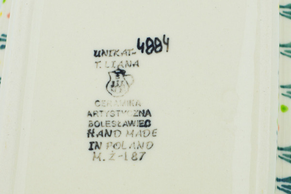 Jar with Lid and Handles 9"