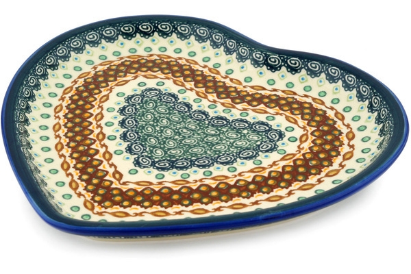 Heart Shaped Platter 11"