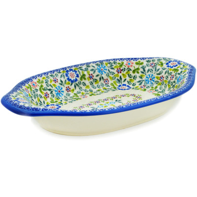 Fluted Oval Platter