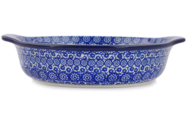 Round Baker with Handles 9"