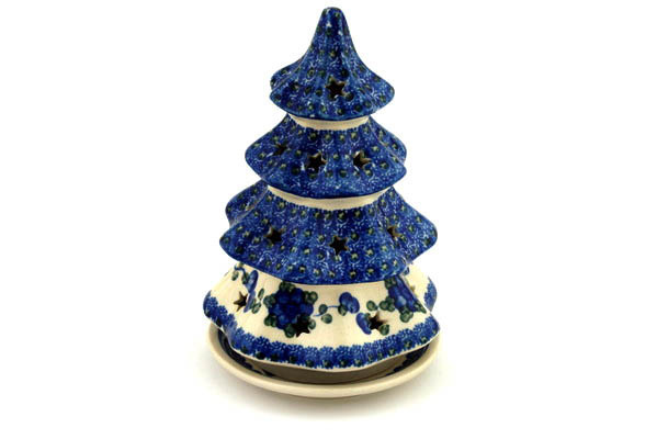 Christmas Tree Candle Holder 8"