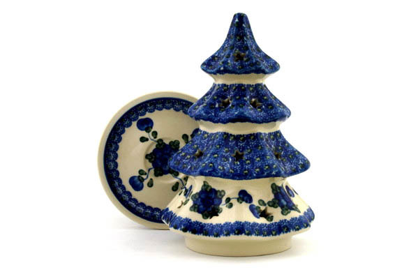 Christmas Tree Candle Holder 8"