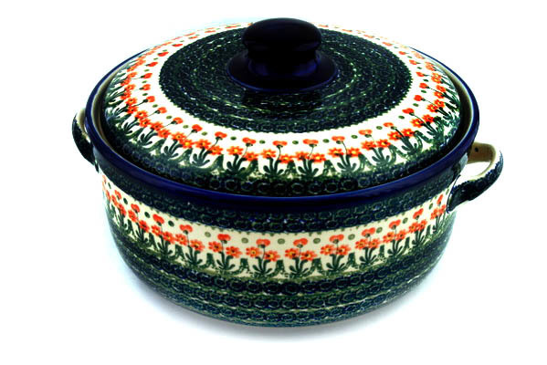 Baker with Cover with Handles 14"