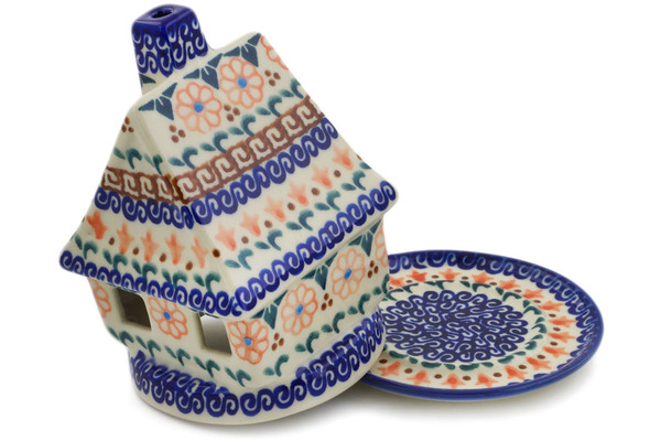 House Shaped Candle Holder 5"