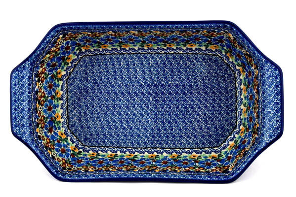 Rectangular Baker with Handles 14"