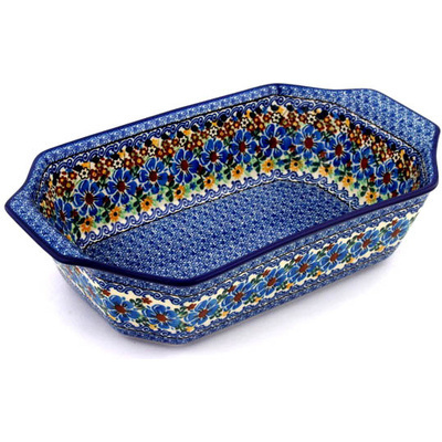 Rectangular Baker with Handles 14"