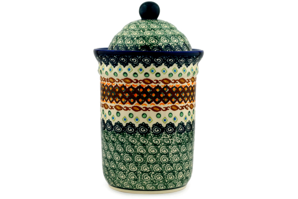 Jar with Lid 9"