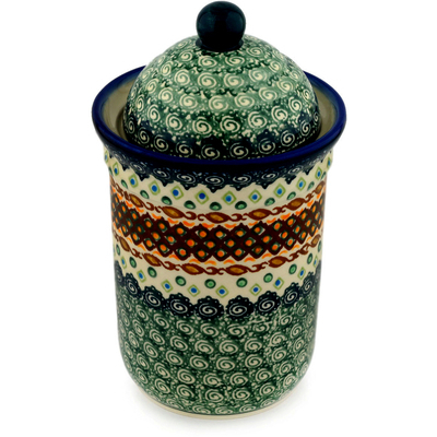 Jar with Lid 9"