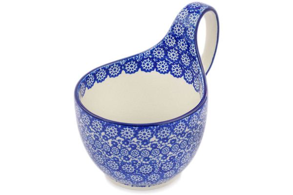 Bowl with Loop-Handle 6"