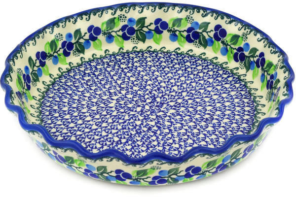 Fluted Pie Dish 10"