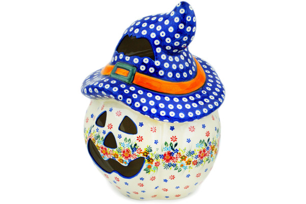 Jack O Lantern Candle Holder 14"