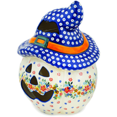 Jack O Lantern Candle Holder 14"